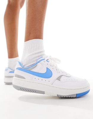 Бело-синие кроссовки Nike Gamma Force Nike