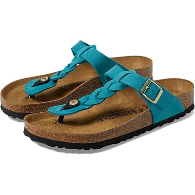 Сандалии Gizeh Braided из масла с анатомической стелькой и амортизацией Birkenstock