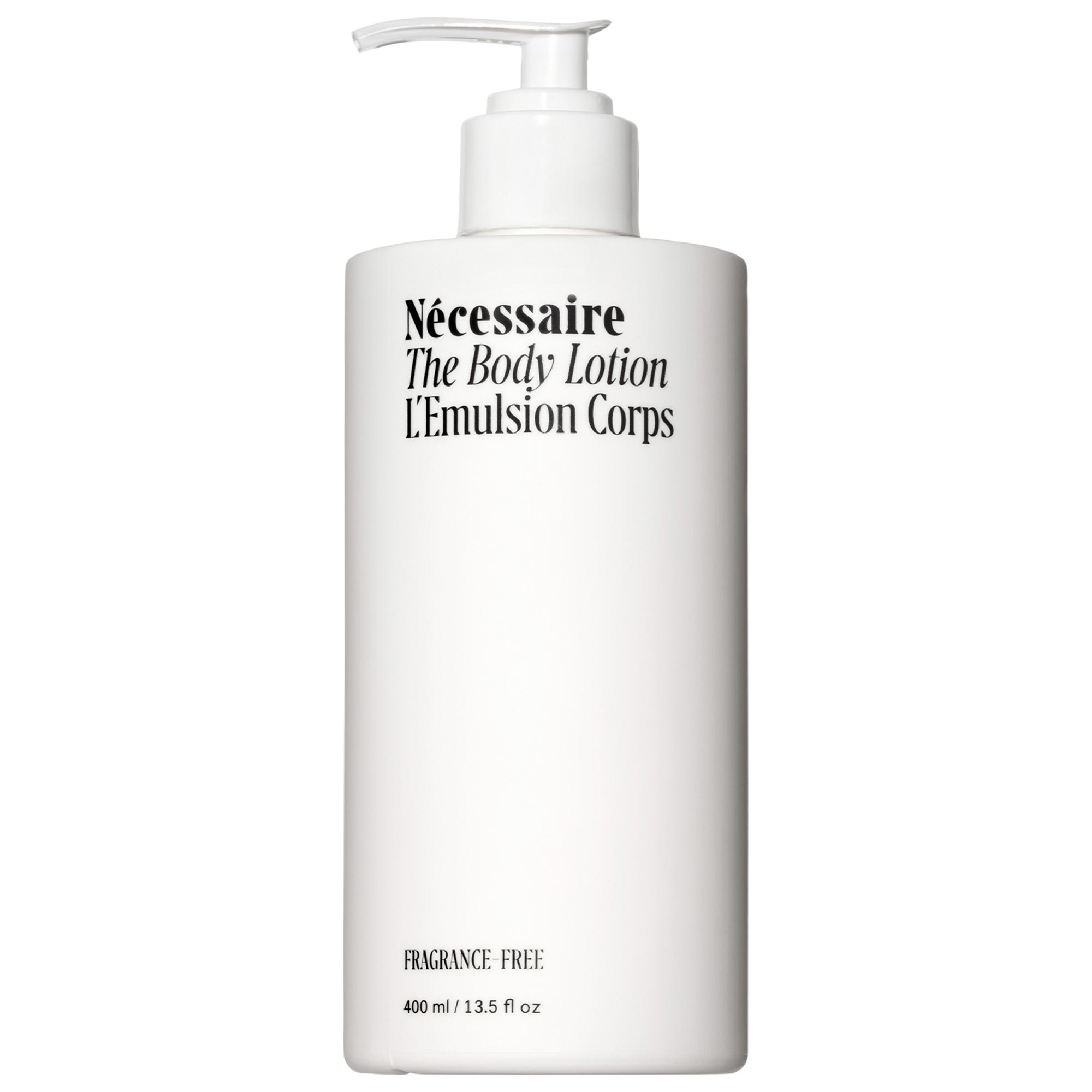 The Body Lotion - Firming Moisturizer With 5 Peptides and 2.5% Niacinamide with Pump Nécessaire
