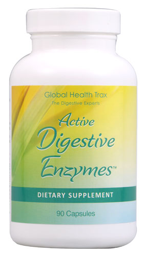 Global Health Trax Active Digestive Enzymes™ — 90 капсул Global Health Trax