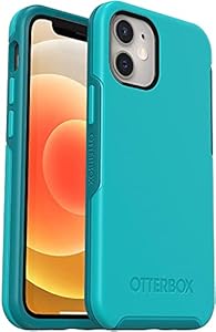 Чехол Symmetry Series для iPhone 12 Mini - черный, тонкий и защитный, антимикробная защита OtterBox