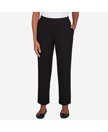 Women's Opposites Attract Ribbed Pull On Pants Alfred Dunner