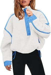 Женская Толстовка Panadila Half Zip Sherpa Fleece с карманами Panadila