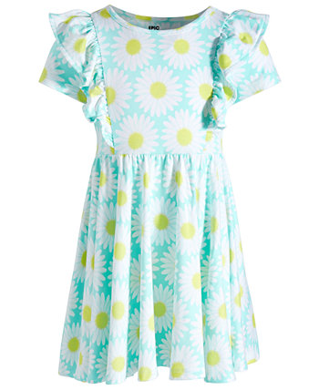 Платье с рюшами и принтом «ромашки» для маленьких девочек, созданное для Macy's Epic Threads