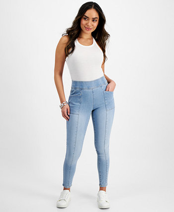 Миниатюрные джинсы скинни со швами и высокой посадкой, созданные для Macy's I.N.C. International Concepts