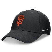 Men's Nike Black San Francisco Giants Evergreen Club Performance Adjustable Hat Nitro USA