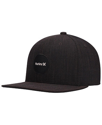Мужская черная кепка Snapback H20-Dri Point Break с утепленным рисунком Hurley