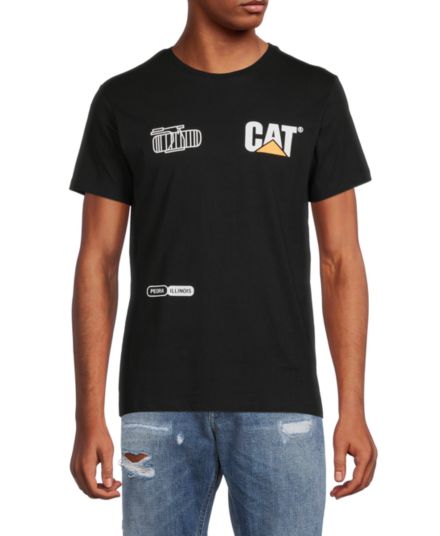 футболка с логотипом CAT WWR