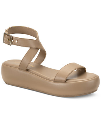Simonee Ankle-Strap Platform Sandals, Created for Macy's Sun & Stone