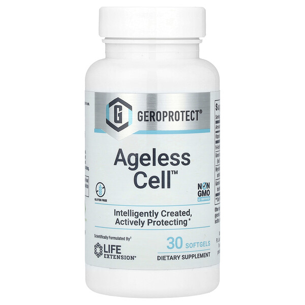 GEROPROTECT Ageless Cell, 30 мягких таблеток Life Extension