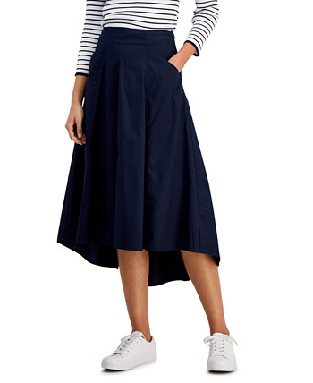 Женская юбка-миди с высоким и низким вырезом Nautica Jeans