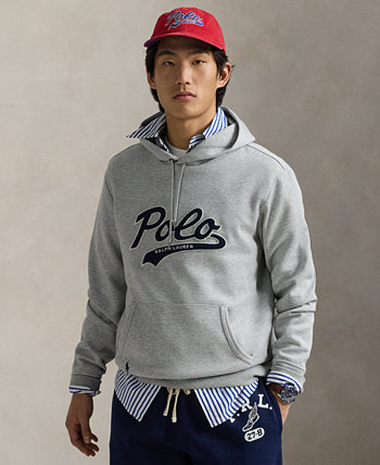 Men's Logo Double-Knit Hoodie Polo Ralph Lauren