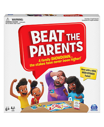 Победите классическую семейную викторину для родителей «Дети против родителей» для детей от 6 лет и старше Spin Master Games