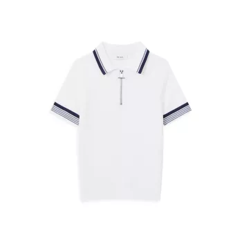 Little Boy's &amp; Boy's Chelsea Half-Zip Polo Shirt REISS