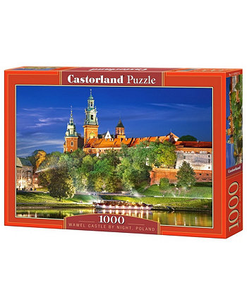 Набор пазлов «Вавельский замок ночью», Польша, 1000 деталей Castorland