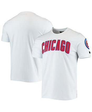 Мужская белая футболка с логотипом команды Chicago Cubs Team Pro Standard