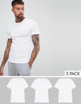 Комплект из 3 футболок с круглым вырезом BOSS Bodywear BOSS Bodywear