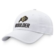 Men's Top of the World White Colorado Buffaloes Adjustable Hat Top of the World