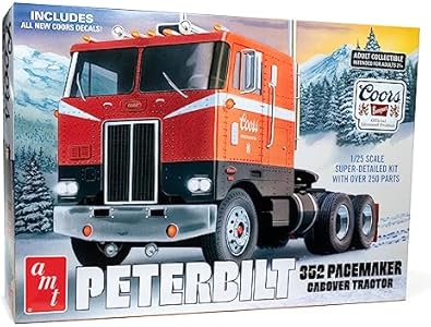 AMT Peterbilt 352 Pacemaker COE 1:25 Scale Model Kit Amt