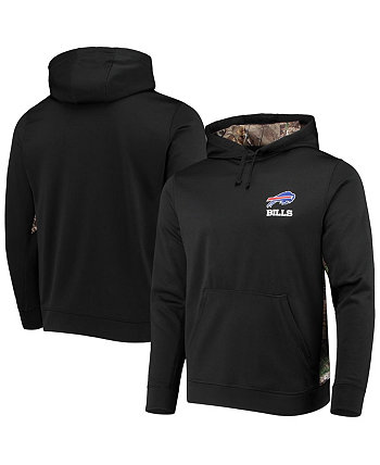 Мужской черный пуловер с капюшоном Realtree Camo Buffalo Bills Logo Ranger Dunbrooke