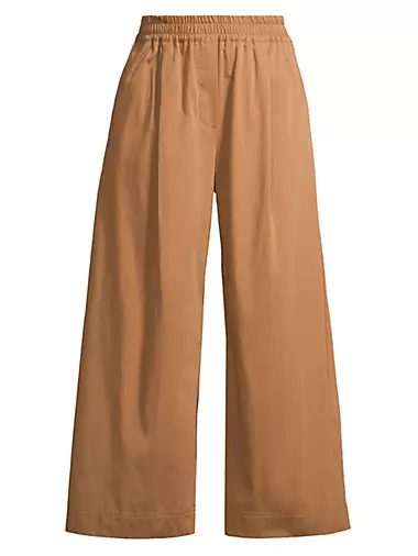 Placido Cropped Wide-Leg Pants Weekend Max Mara