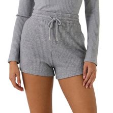 Loungewear Knit Shorts Grey Lab