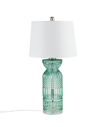 Настольная лампа Luxuria с текстурированным стеклом и акриловым основанием Hampton Hill