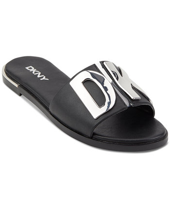Женские сандалии вальс на плоской подошве DKNY