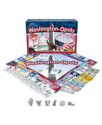 Washington DC-Opoly Board Game Late For The Sky