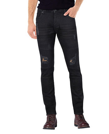 Мужские джинсы Rawx Slim Fit Moto с деталями стрейч X-Ray