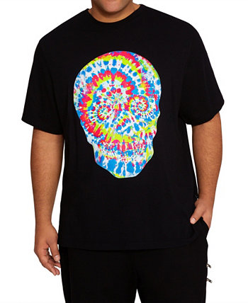 Мужская футболка с принтом черепа и стразами Big Tall Mvp Collections By Mo Vaughn Productions