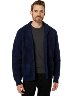 Классический свитер-кардиган из рваной шерсти Regular L.L.Bean