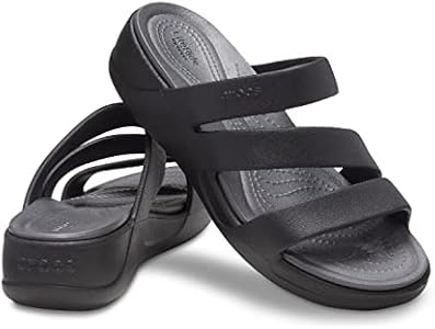 Crocs Women's Boca Strappy Wedge Sandal Crocs