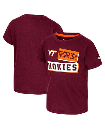 Темно-бордовая футболка Virginia Tech Hokies No Vacancy для мальчиков и девочек для малышей Colosseum