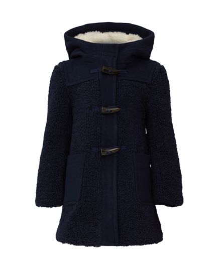 Little Girl&#8217;s &amp; Girl&#8217;s Autumn Faux Sherpa Coat Crewcuts by J.Crew