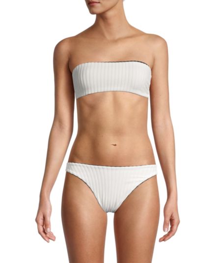The Annabelle Reversible Bikini Top SOLID & STRIPED