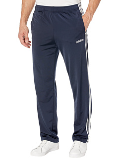 Трикотажные брюки с открытым подолом с 3 полосками Essentials Adidas