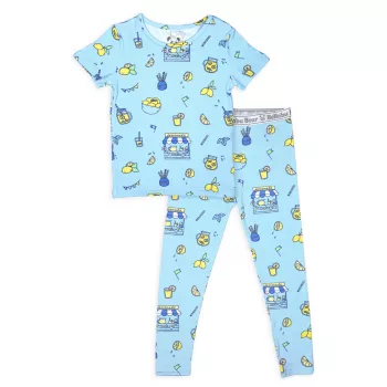 Baby Boy's &amp; Футболка Little Boy's Lemonade &amp; Пижамный комплект с брюками Bellabu Bear