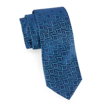 Шелковый жаккардовый галстук Charvet
