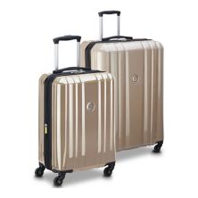 Набор чемоданов-спиннеров Delsey Devan с расширяемым твердым футляром, состоящий из двух предметов DELSEY