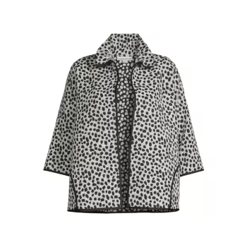 Легкая жаккардовая куртка Cheetah Caroline Rose