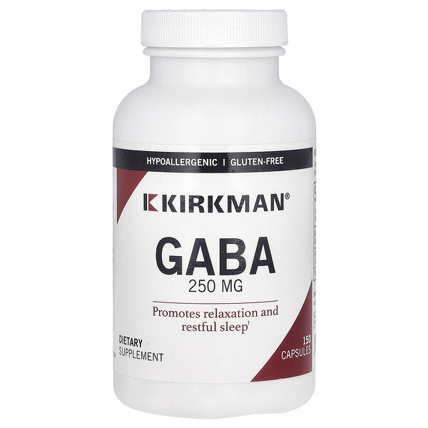GABA - 250 мг - 150 капсул - Kirkman Labs Kirkman Labs