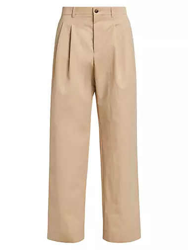 Drill Wide-Leg Chino Pants Wardrobe.Nyc