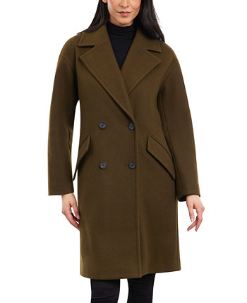 Женское пальто с двойным застежкой на пуговицы Lucky Brand из категории шерстяных и пи-коатов Lucky Brand