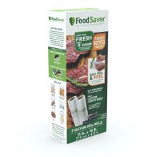 FoodSaver Easy Seal & Peel 11 & # 34; x 14 'рулон с вакуумным уплотнением, 2 уп. FoodSaver