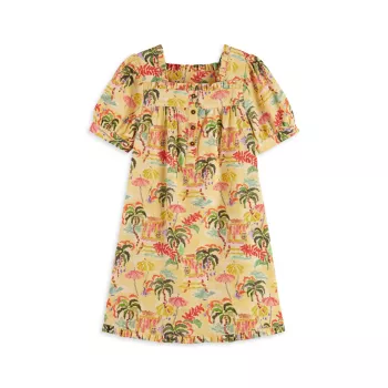 Тропическое платье для маленьких девочек и девочек Scotch & Soda