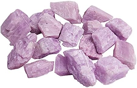 200g Natural Kunzite Gemstone Rough Stone Crystal Spodumene Mineral Healing Acxico