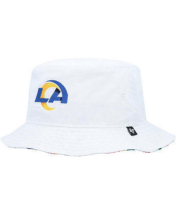Белая женская шляпа-ведро Los Angeles Rams Highgrove '47 Brand