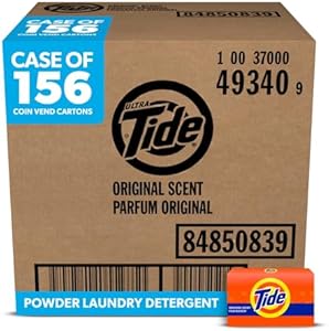 Порошок для стирки Tide с оригинальным ароматом, одноразовая упаковка для автоматических стиральных машин P&G Professional