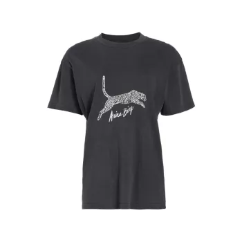 Walker Cotton Graphic T-Shirt ANINE BING
